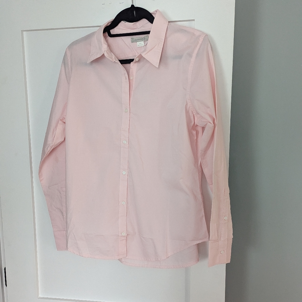 Outerknown Blush Button Down Shirt - M - image 2
